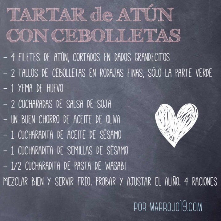 Tartar de atun. www.marrojo.sidechain.es Tartar de atun. www.marrojo.sidechain.es