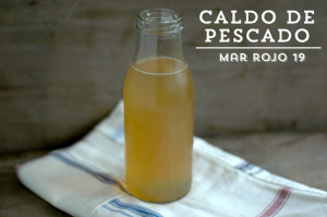 Caldo de pescado 