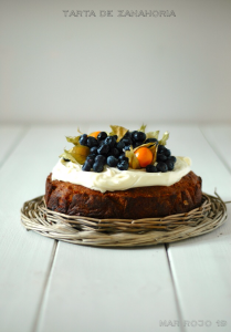 Tarta de zanahoria 