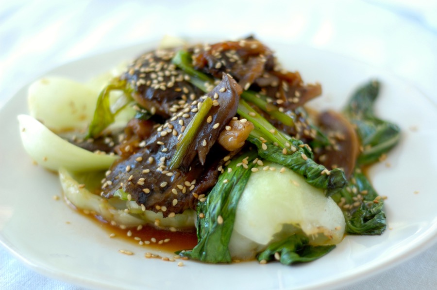 mar rojo 19 pak choi teriyaki